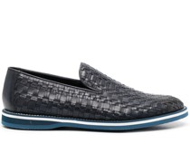 Loafer mit Webmuster