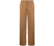 Halbhohe Straight-Leg-Hose