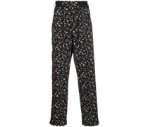 Hose mit Blumen-Print