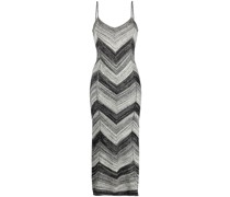 Gestreiftes Midikleid