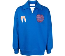 Pullover mit Polokragen