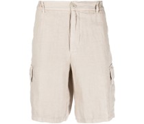 Cargo-Shorts aus Leinen
