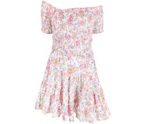 Midikleid mit grafischem Print