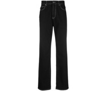 Jeans mit Kontrastnähten