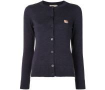Cardigan mit Logo-Stickerei