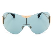 Tina rimless oversize-frame sunglasses
