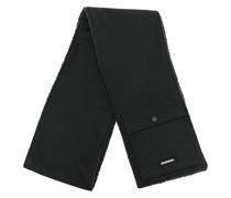 Schal mit Taschendetail