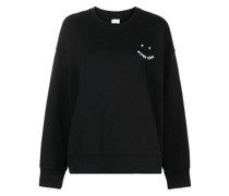 Sweatshirt mit Logo-Stickerei