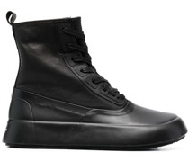 High-Top-Sneakers mit dicker Sohle