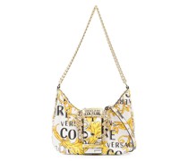 Schultertasche mit Couture-Print