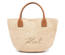 Strandtasche mit Logo-Schild