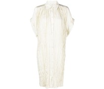 Plissiertes Midikleid