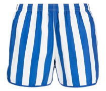 Gestreifte Marathon Badeshorts