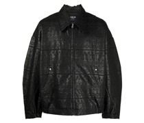 Bomberjacke mit Lochstickerei