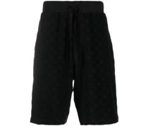 Joggingshorts aus Frottee mit Monogramm