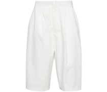 pleat-detail tailored shorts
