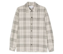 Taka JS check-pattern shirt