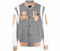 Collegejacke mit Patch-Detail