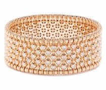 18kt Rotgoldarmreif mit Diamanten