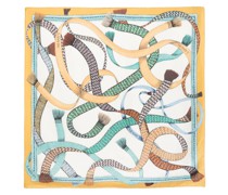 Seidenschal mit Print