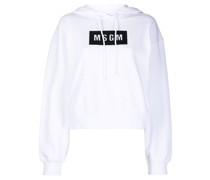 Kapuzenpullover mit Logo-Print
