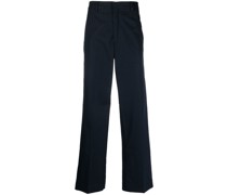 Halbhohe Straight-Leg-Hose