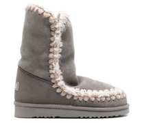Stiefel mit Kontrastnaht