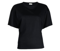 crew-neck cropped T-shirt
