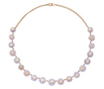 18kt Tropical Flower Rotgoldring