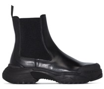 Chelsea-Boots aus Faux-Leder