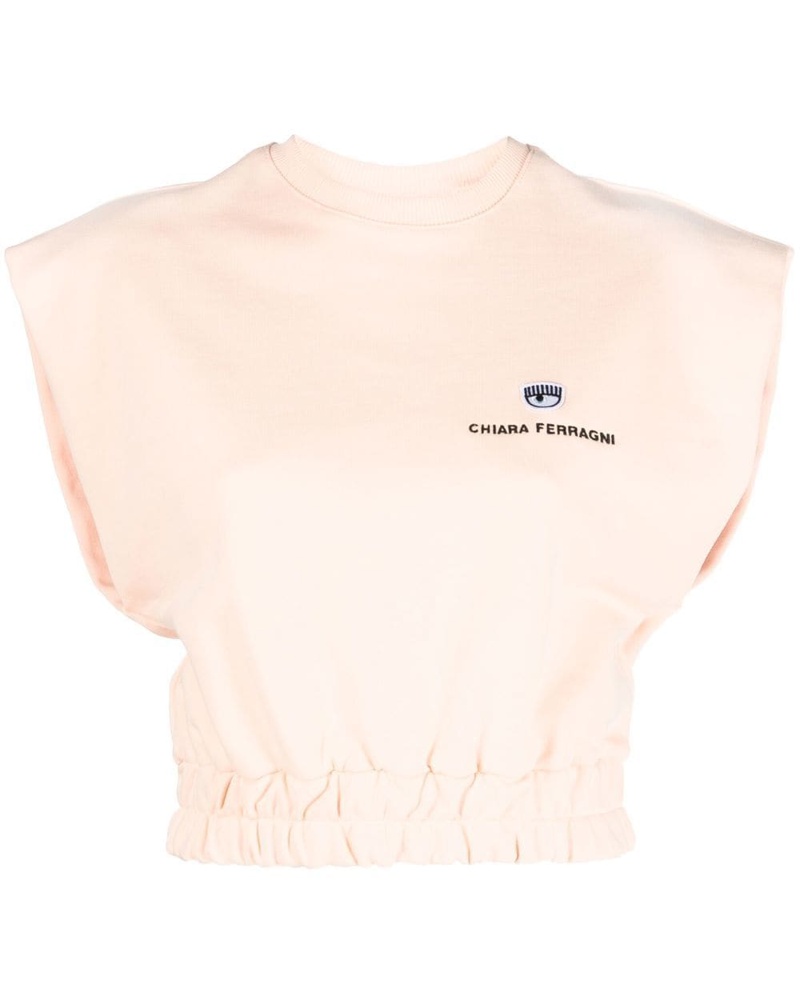 Chiara Ferragni Damen Sweatshirt mit Logo-Patch