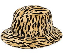 Fischerhut mit Leoparden-Print