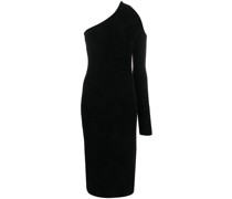 Mittellanges One-Shoulder-Kleid