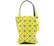 Handtasche mit geometrischen Einsätzen