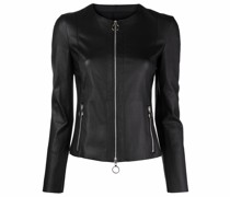 Jacke ohne Kragen