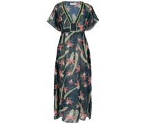 Kaftan mit Blumen-Print