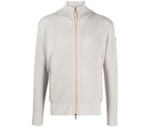 Cardigan mit Logo-Patch