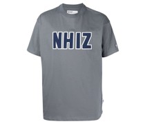 T-Shirt mit Logo-Stickerei