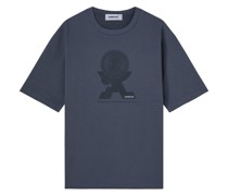 Sound graphic-print cotton T-shirt