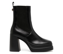 Chelsea-Boots mit Blockabsatz
