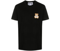T-Shirt mit Teddy-Stickerei