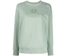 Sweatshirt mit Signaturen-Prägung