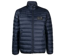 Daunenjacke mit Logo-Patch