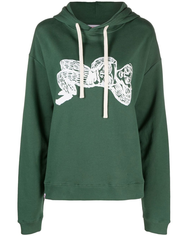 Charles Jeffrey Loverboy Damen Hoodie mit Illustrations-Print