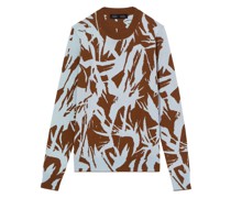 Pullover mit Blumen-Print