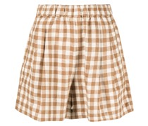 Shorts mit Check
