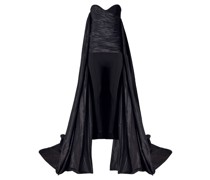 Schulterfreier Jumpsuit