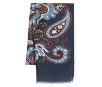 Gestrickter Schal mit Paisleymuster