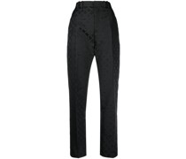 Klassische Jacquard-Hose