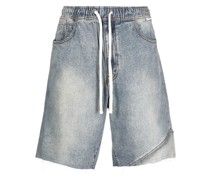 Ausgeblichene Jeans-Shorts